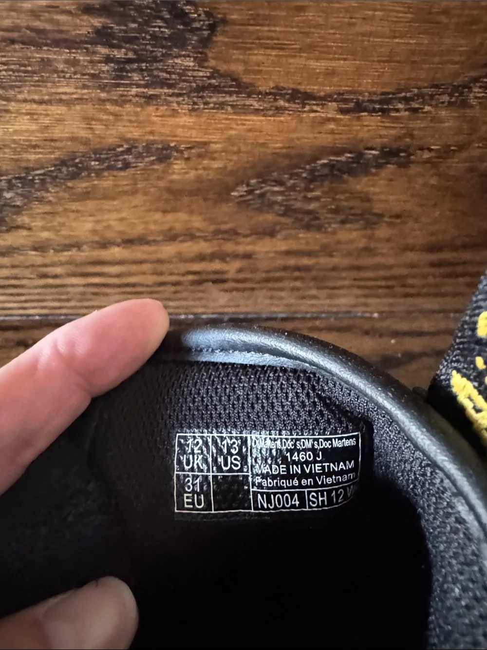 Dr. Martens durable black
